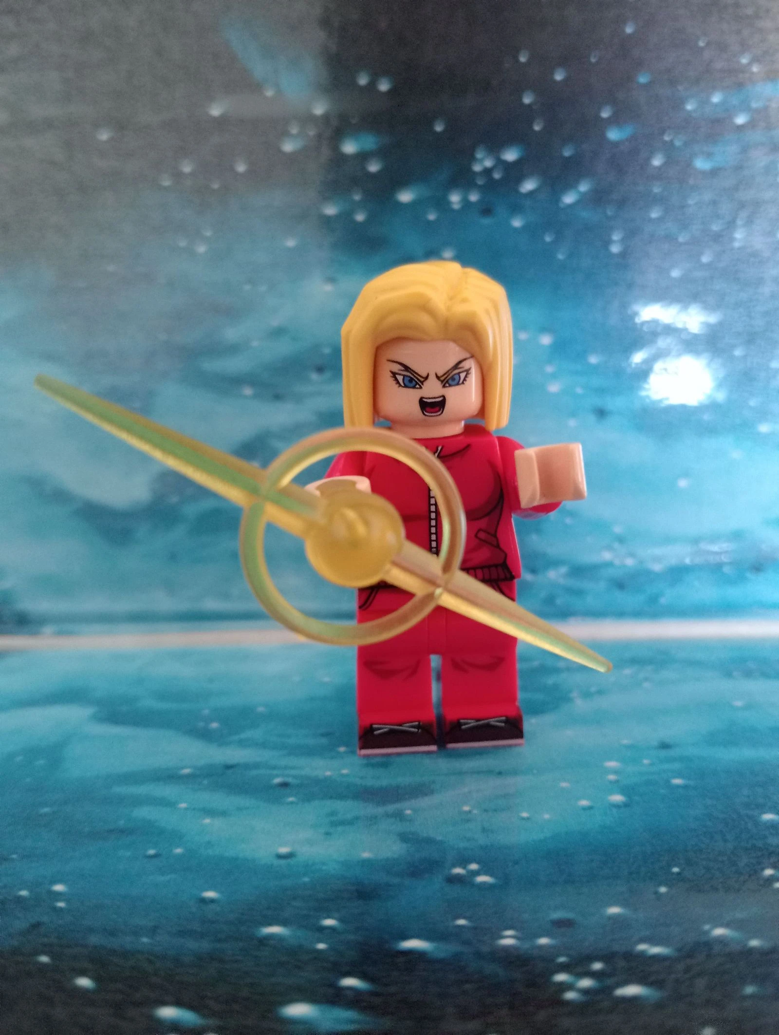 Figura Dragon Ball tipo LEGO